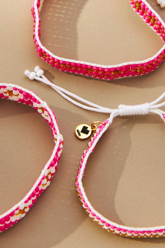 Moio Pink Trio Bracelets, Set of 3 #1