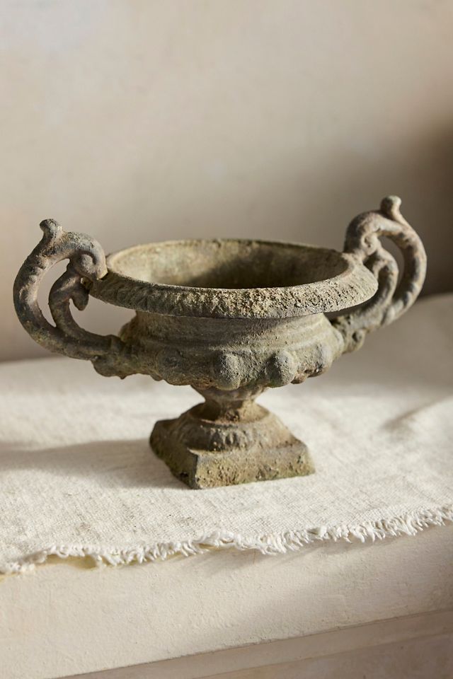 Cast Iron Handled Urn #1