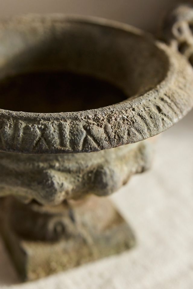 Cast Iron Handled Urn #3