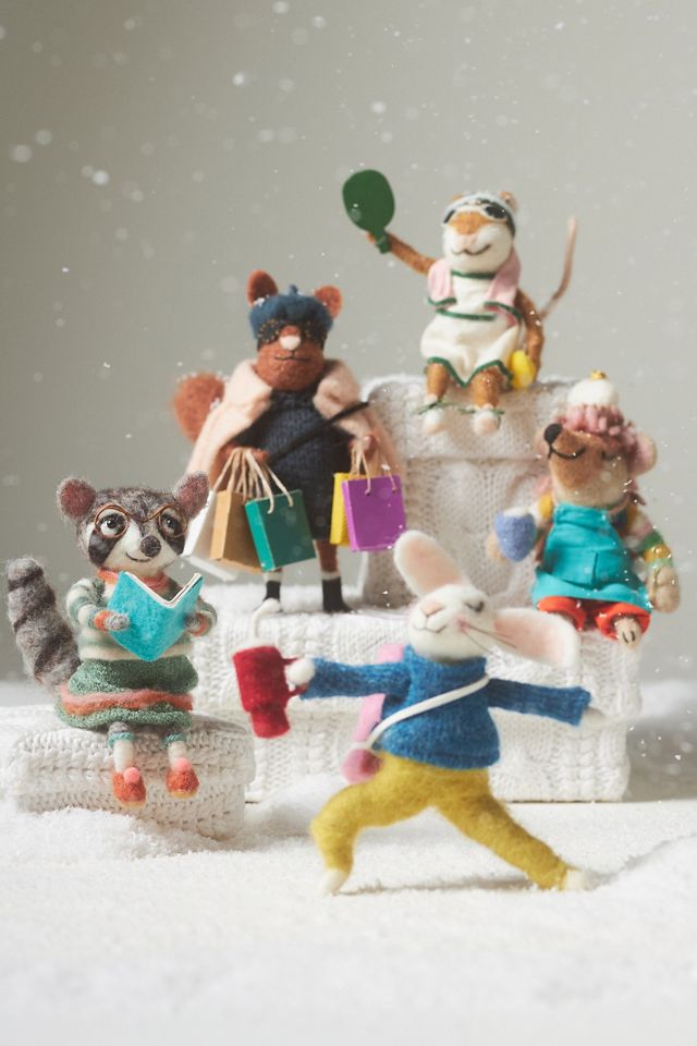 Hobbies Handmade Felt Ornament #1