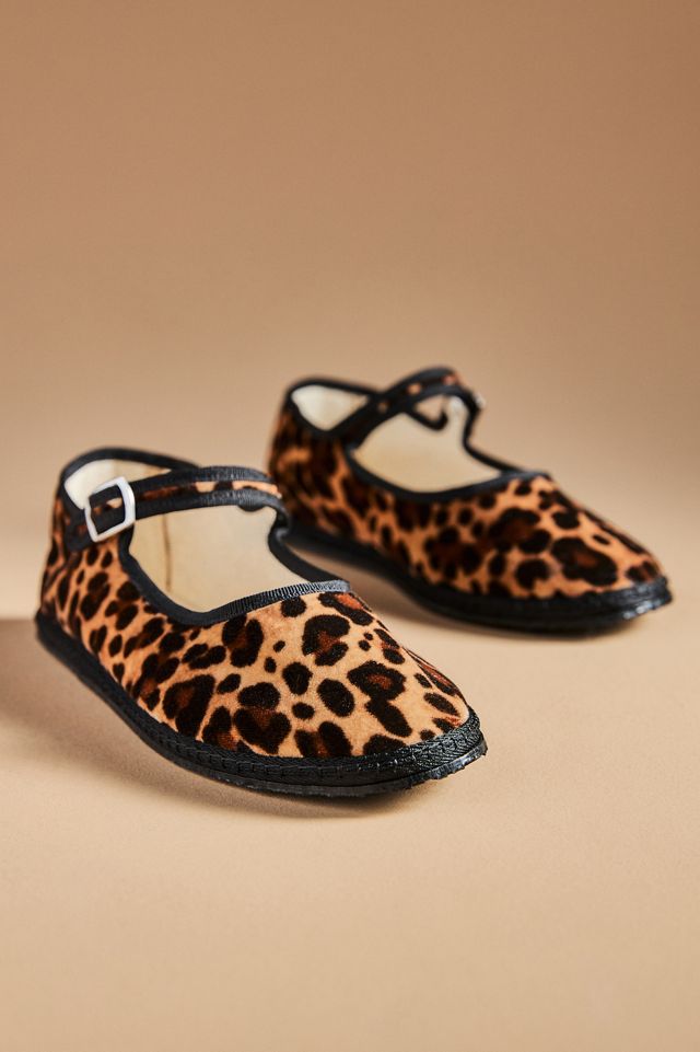 ViBi VENEZiA Cheetah Mary Jane Flats #1
