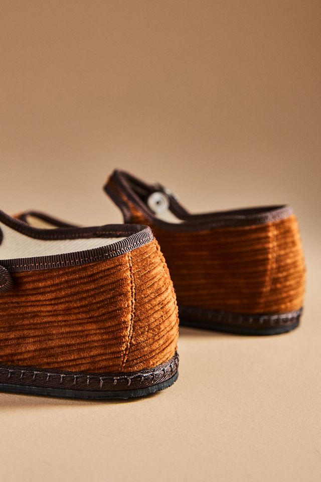ViBi VENEZiA Corduroy Mary Jane Flats #3