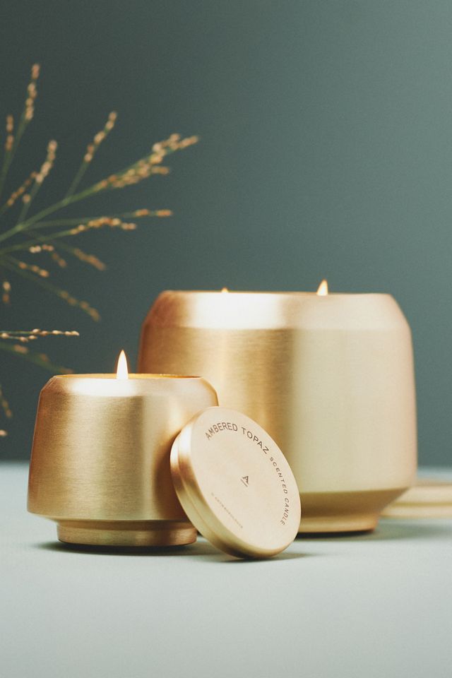 The Gather Candle by Anthropologie: Ambered Topaz #1