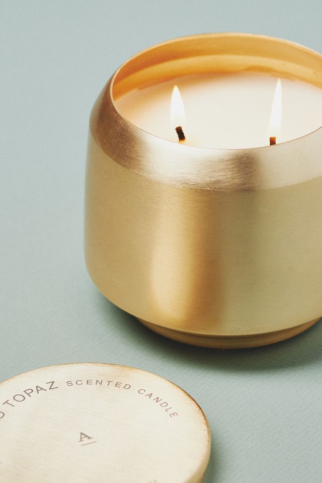 The Gather Candle by Anthropologie: Ambered Topaz #3