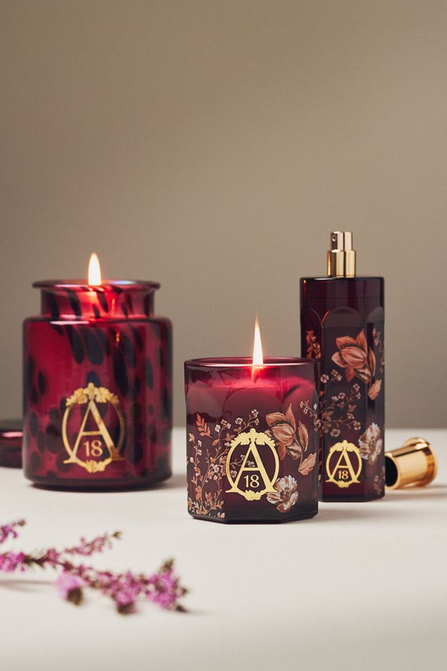 Apothecary 18 Floral Spiced Pomander & Balsam Glass Jar Candle #1