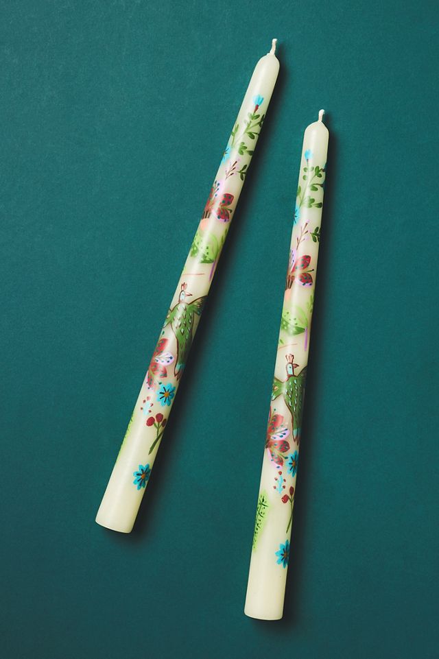 Festive Forest Candle Tapers, Set of 2 #1
