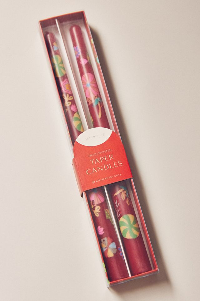 Festive Forest Candle Tapers, Set of 2 #1