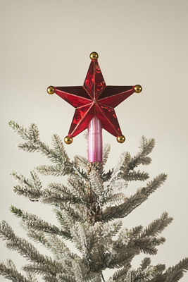 Circus Glass Tree Topper | AnthroLiving