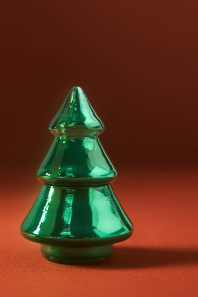 Mini Tree Woody Fresh Balsam & Cedarwood Glass Candle #1