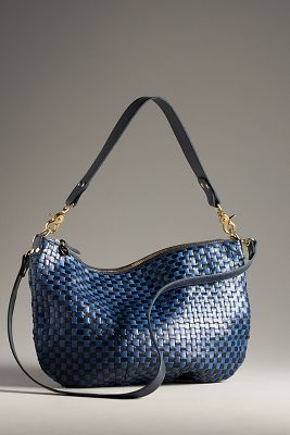 Clare V Moyen Messenger Bag In Blue