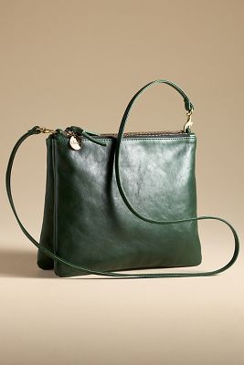 Clare V Double Sac Bretelle In Green