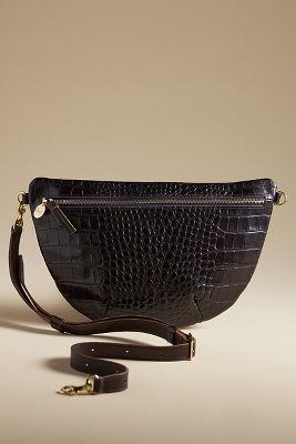 Clare V Grande Fanny Bag In Black