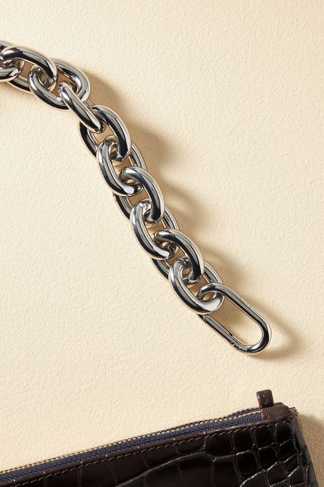 Clare V. Chain Link Shortie Bag Strap #1