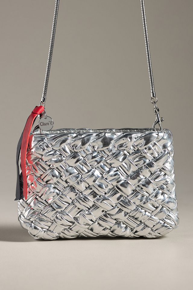 Clare V. Estelle Woven Clutch | Anthropologie
