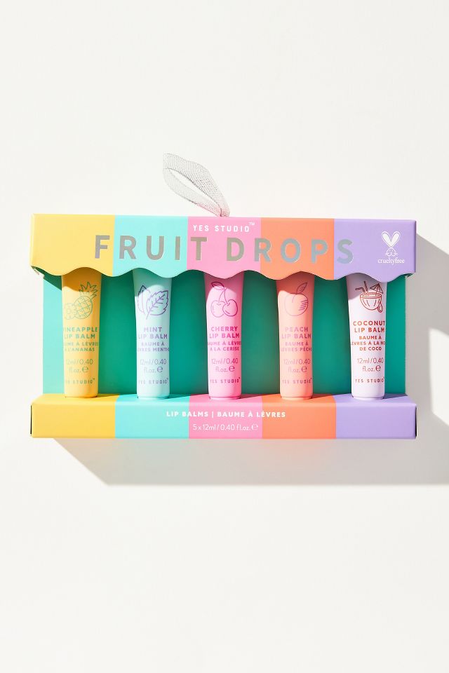 Yes Studio Fruit Drops Lip Balm Set | Anthropologie