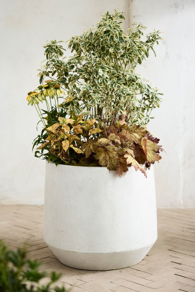 Fiber Angled Drop Planter #1