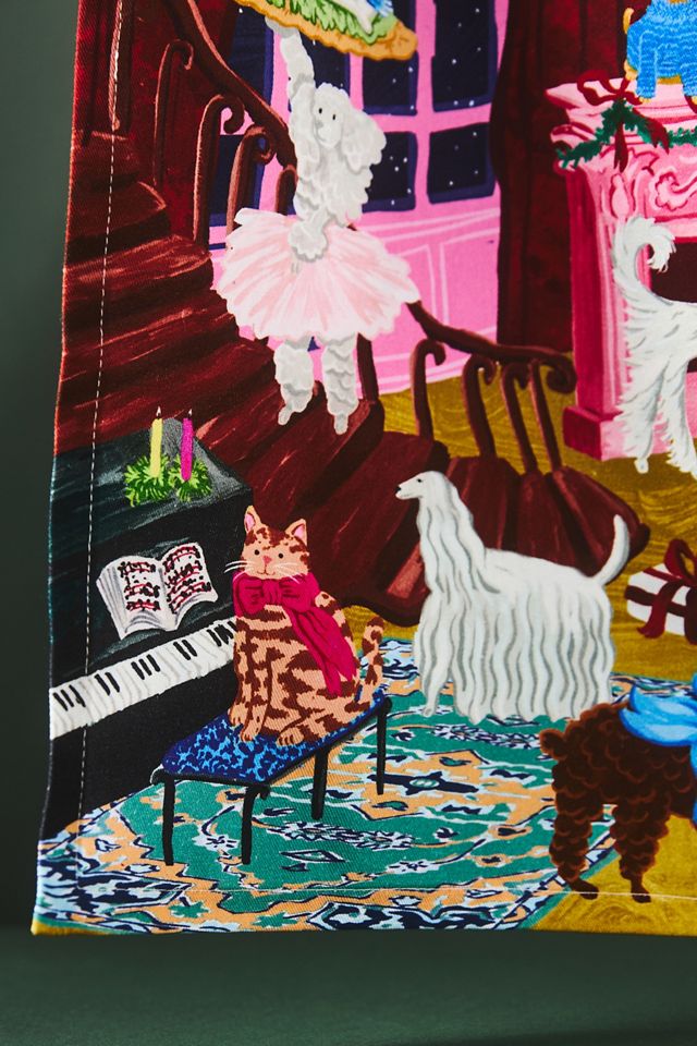 Party Pets Dishtowel #1
