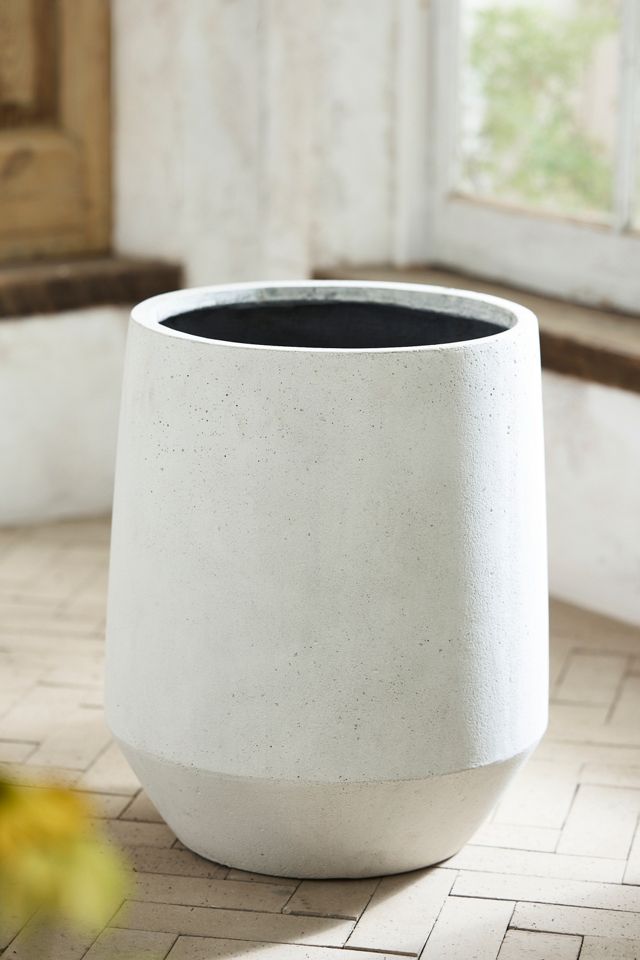 Fiber Angled Drop Planter, Tall #2