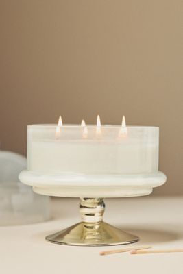 Pedestal Cake Gourmand Sweet Tonka & Vanilla Glass Candle