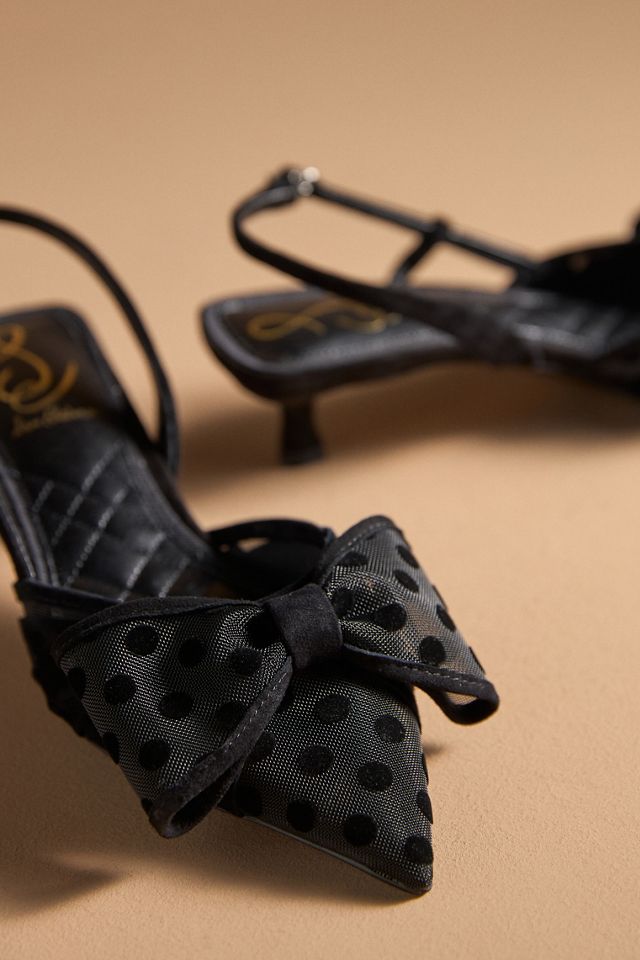 Sam Edelman Treena Mesh Slingback Kitten Heels #2