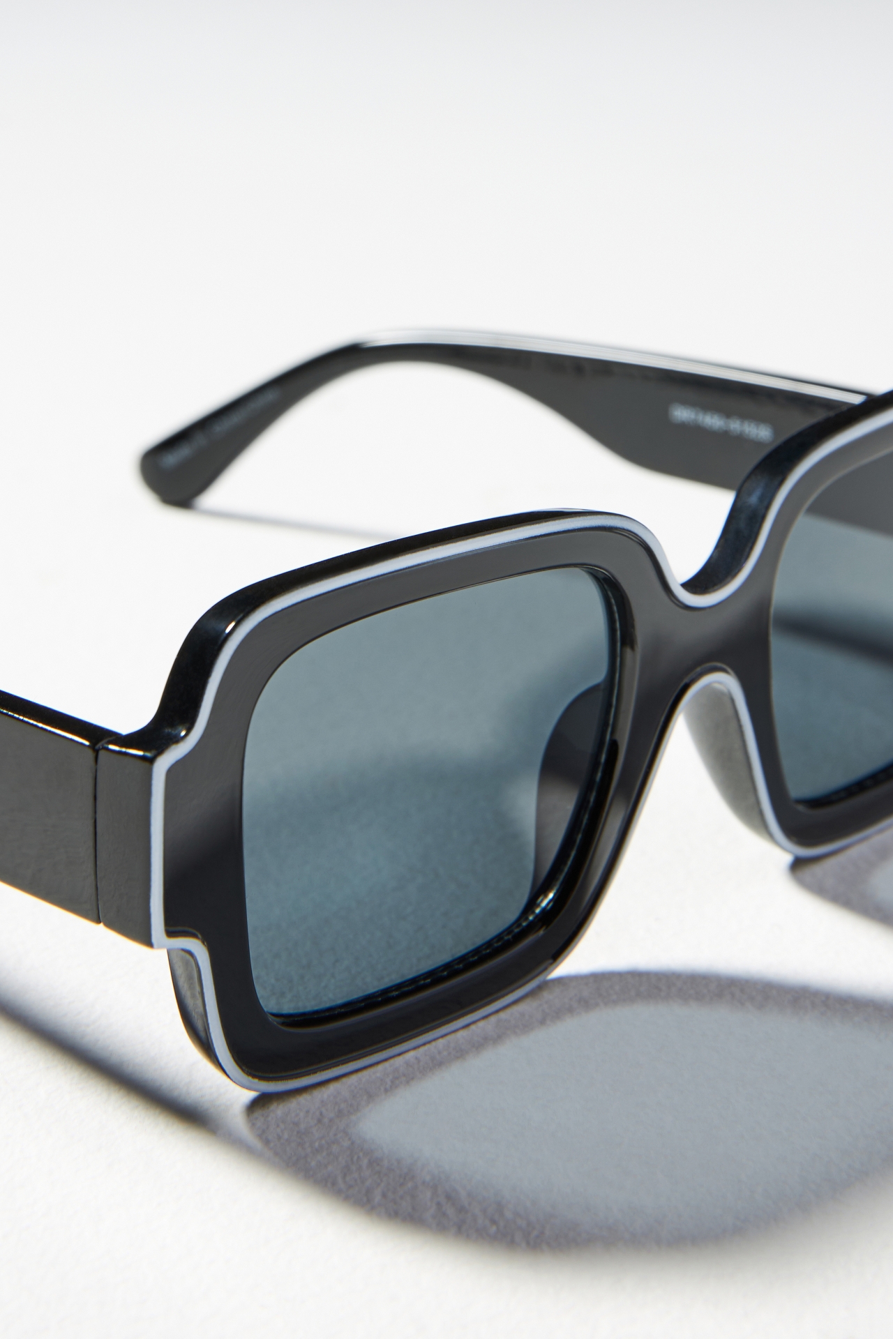 Trimmed Square Sunglasses