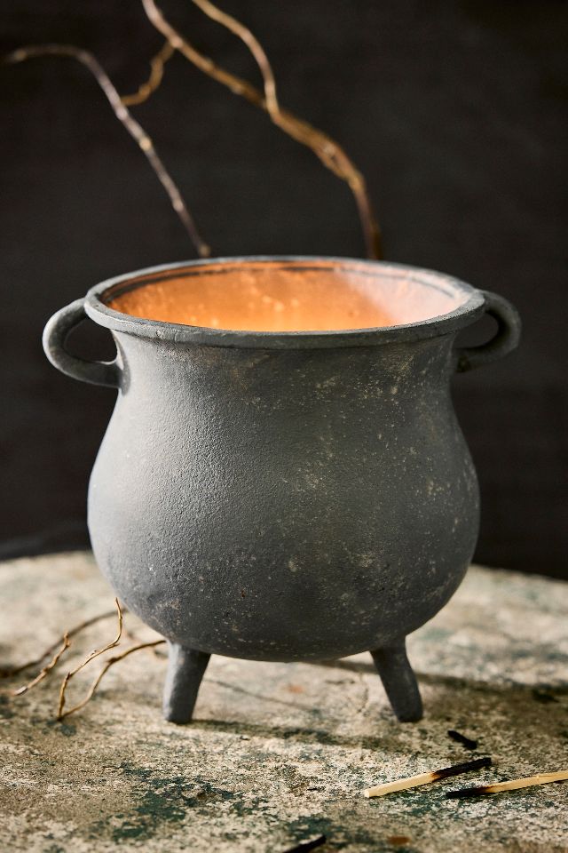 Large Cauldron Candle-Cast Iron hot