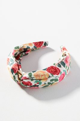 Shop Rifle Paper Co Garden Party Knot Headband In Multicolor