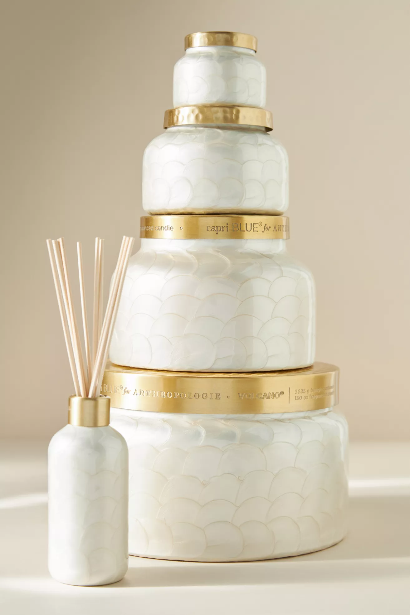 Capri Blue Volcano Capiz Reed Diffuser - thumbnail 2