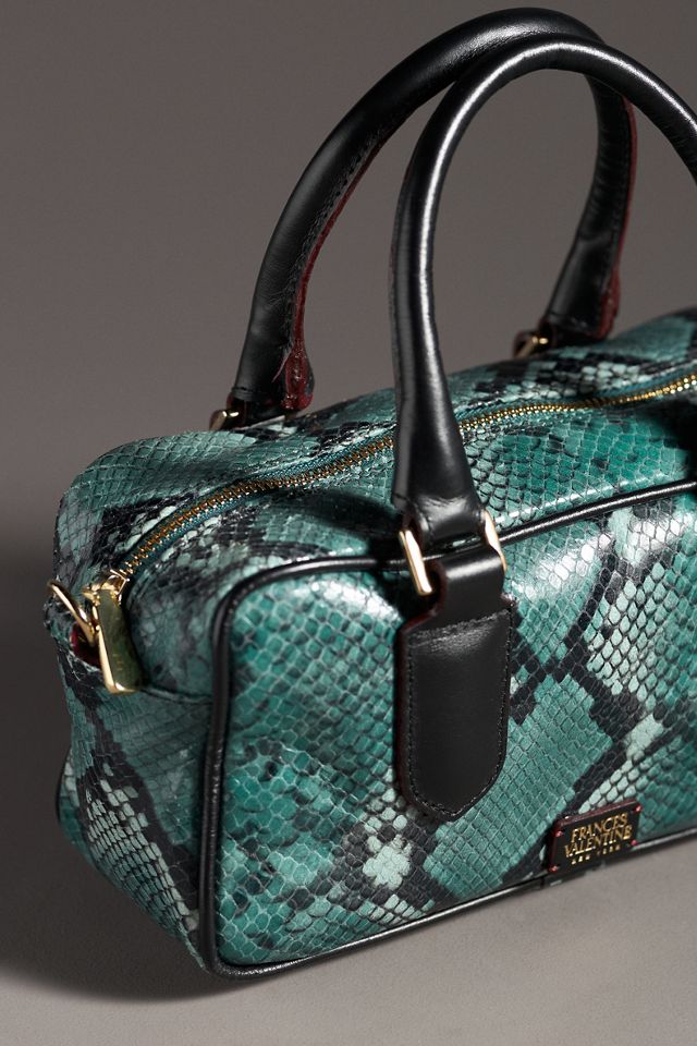 Frances Valentine Paulie Python Box Bag | Anthropologie