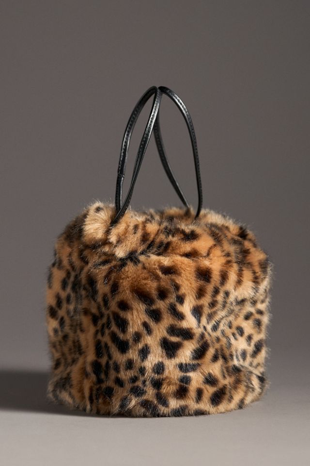 Frances Valentine Cheetah Pouf Bag #1