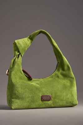 Shop Frances Valentine Tinsley Slouchy Bag In Green