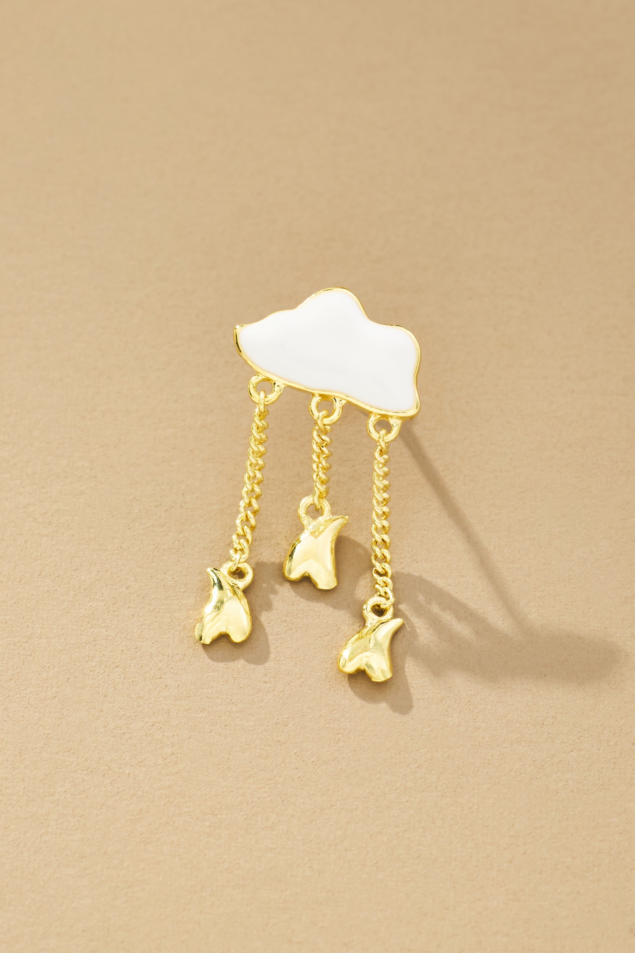 Anna + Nina Single Cloud Earring