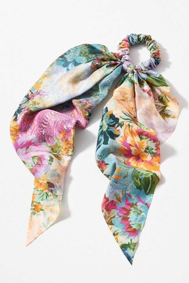 Anthropologie Kachel Hair Scarf Scrunchie Kachel Fish Vase Hair Scarf Scrunchie | Anthropologie main image 3