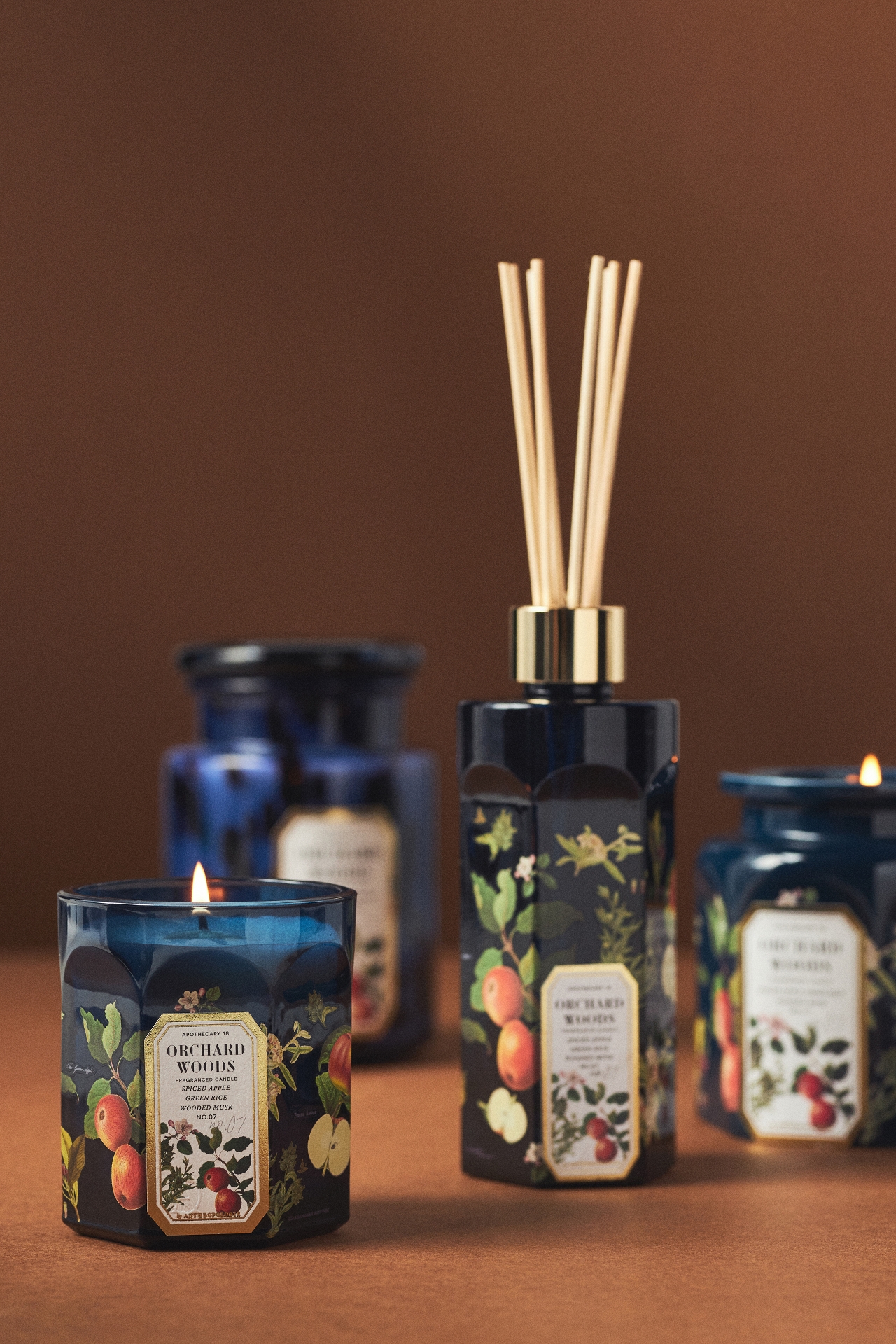 Apothecary 18 Spice Orchard Woods Reed Diffuser