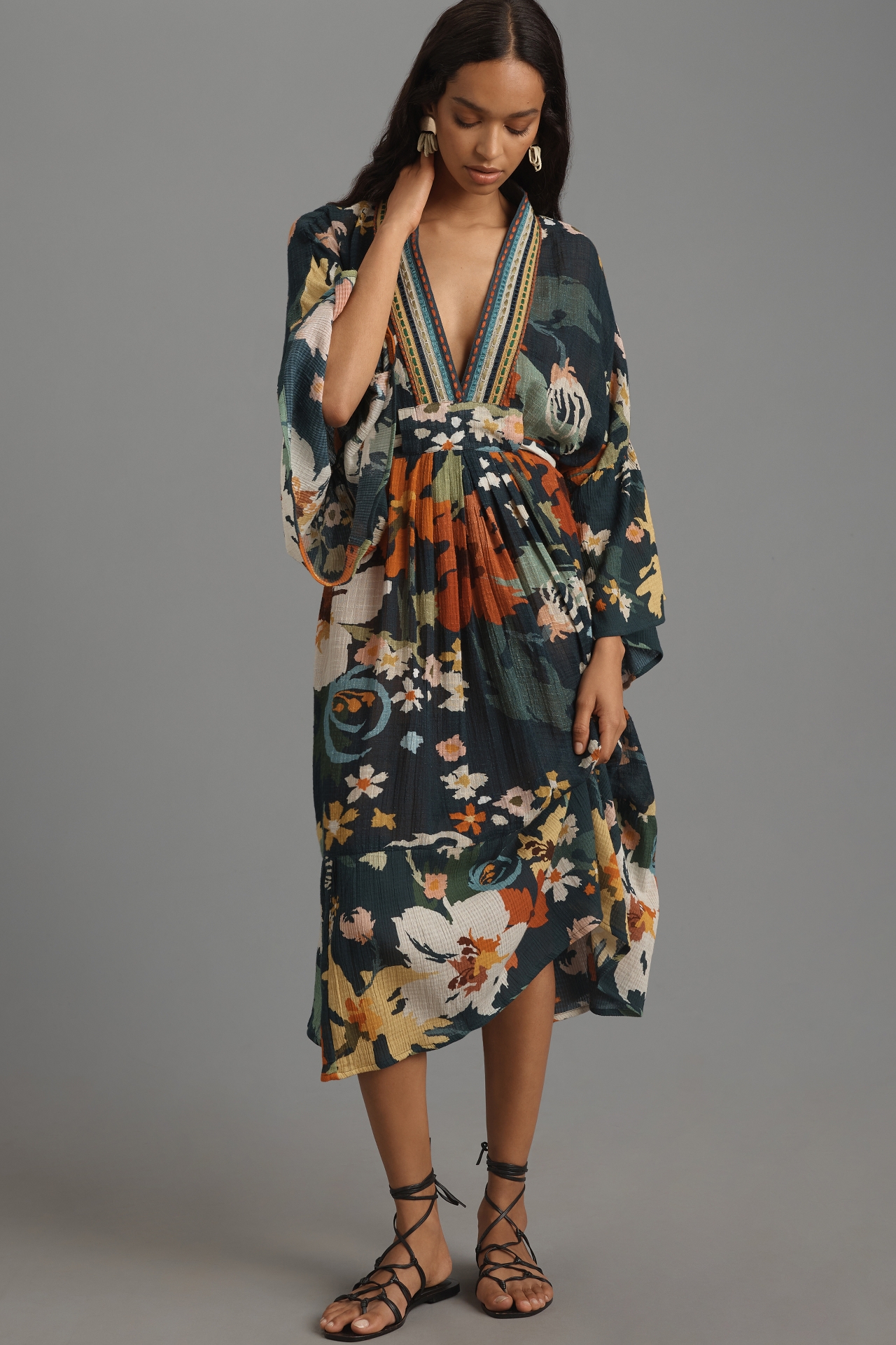 Conditions Apply Floral Kaftan