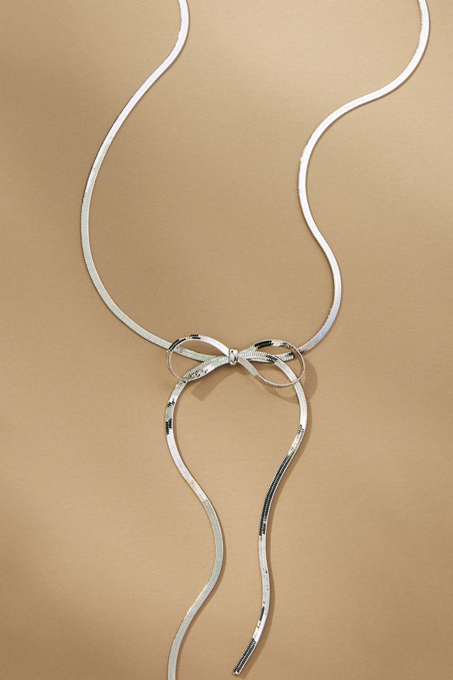 Bow Chain Necklace #2