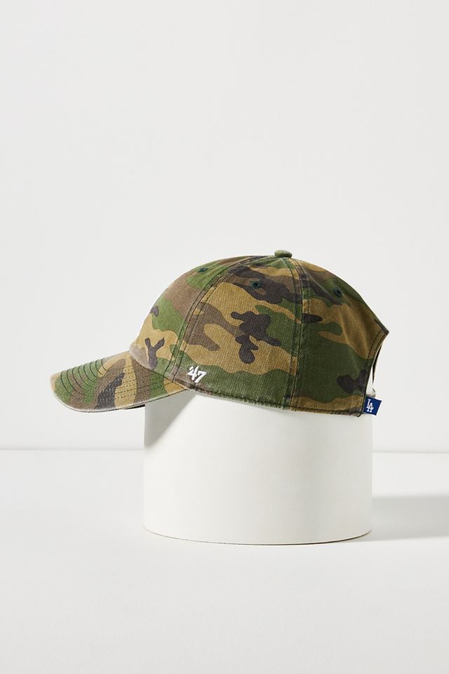 '47 Dodgers Camo Baseball Cap #2