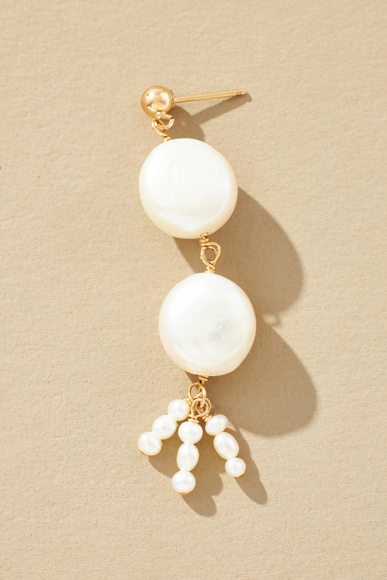 Galley Los Angeles Pearl Stack Set Earrings