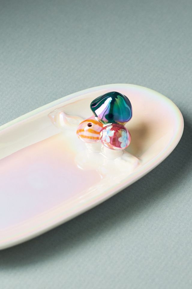 Fall Figural Incense Holder #1