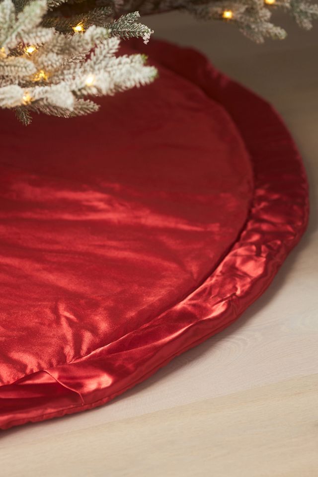 Velvet Bow Tree Skirt #2