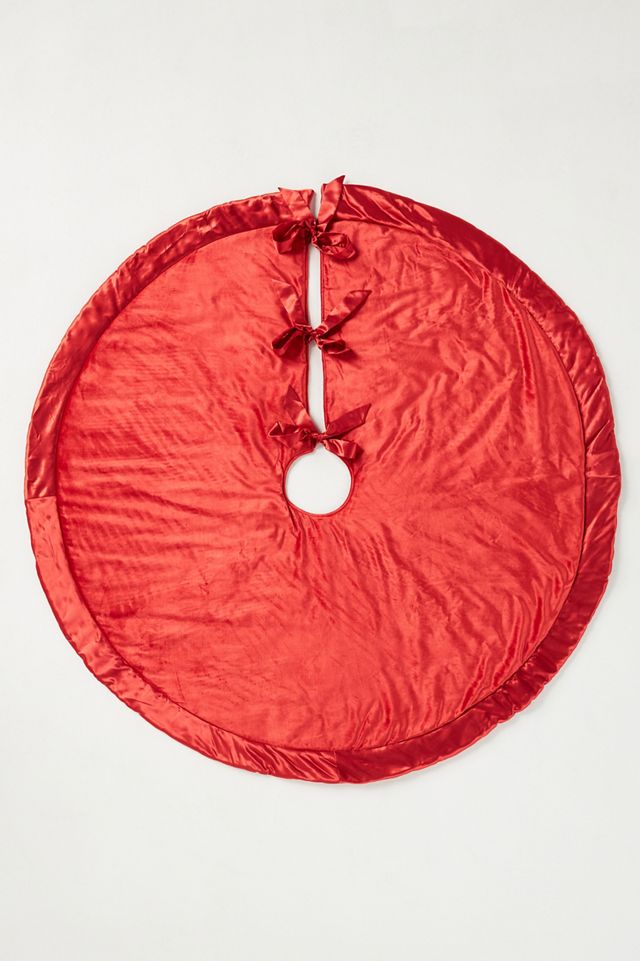 Velvet Bow Tree Skirt #1