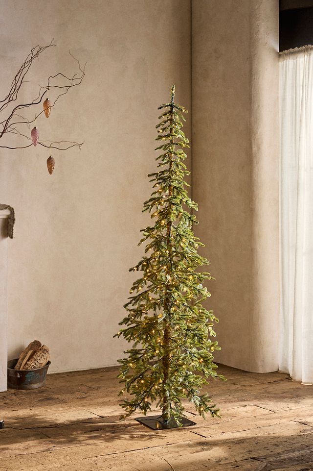 Faux Pre-Lit Alpine Fir #7