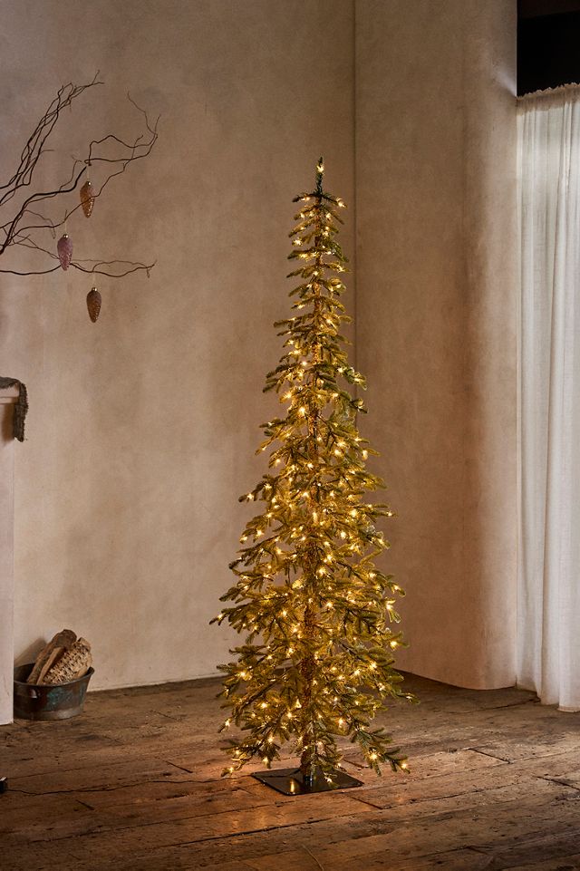 Faux Pre-Lit Alpine Fir #3