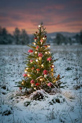 Artificial Norway Spruce Tree