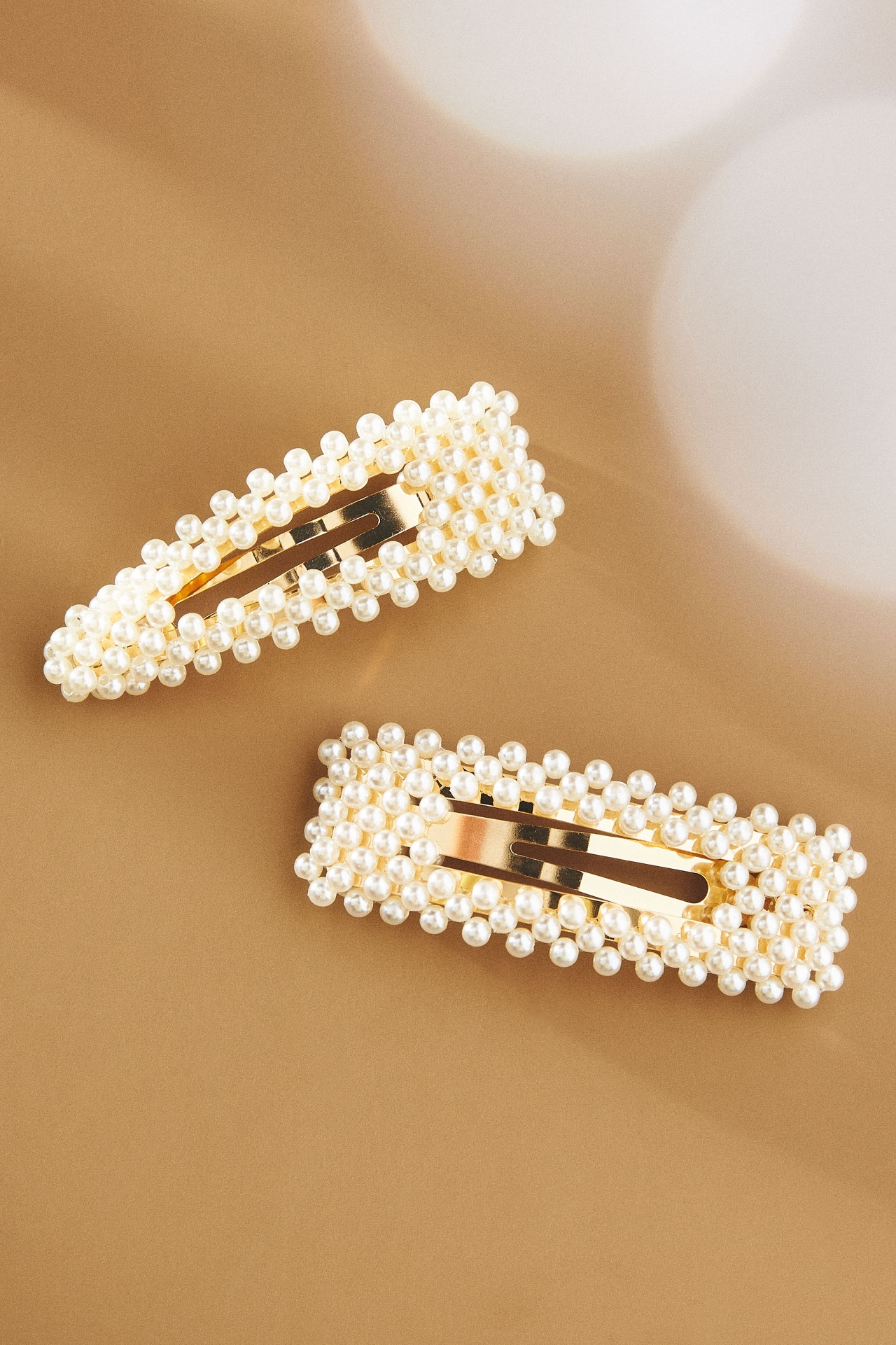 Pearl Barrettes, Set of 2