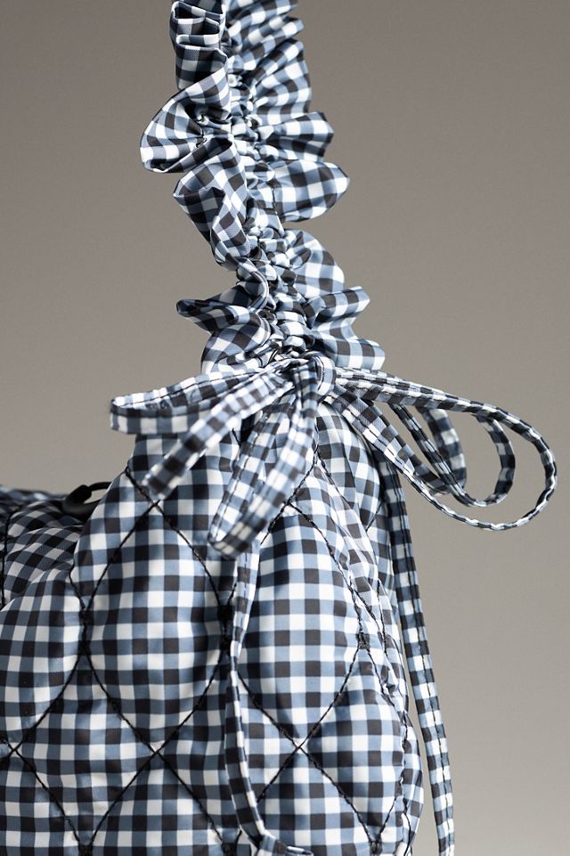 Damson Madder Ruched Kidney Bag | Anthropologie