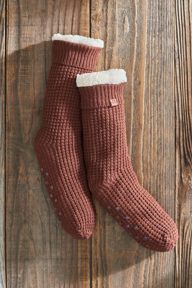 Cozy Waffle Socks, Women’s
