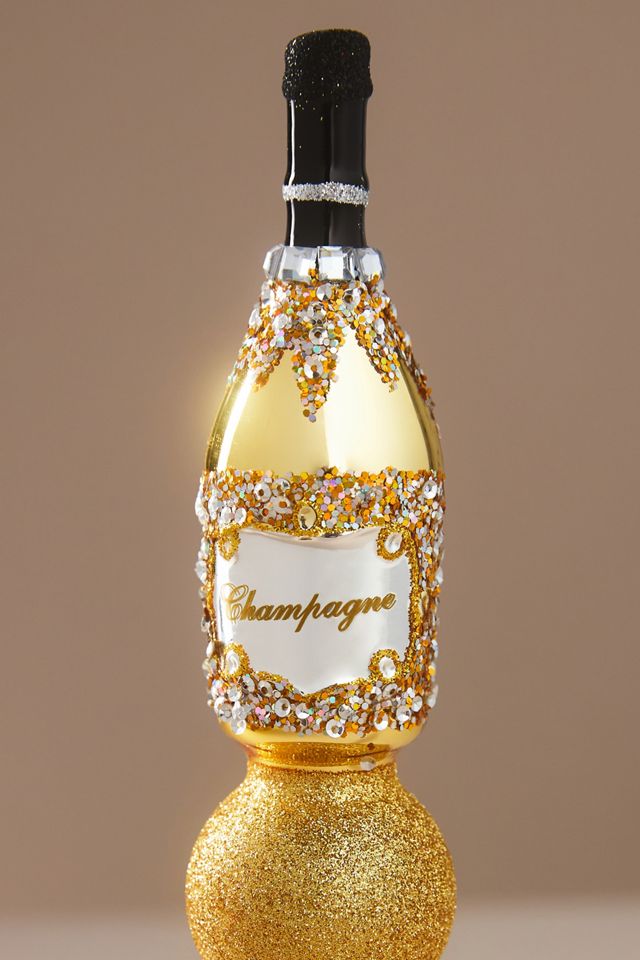 Champagne Glass Tree Topper #1