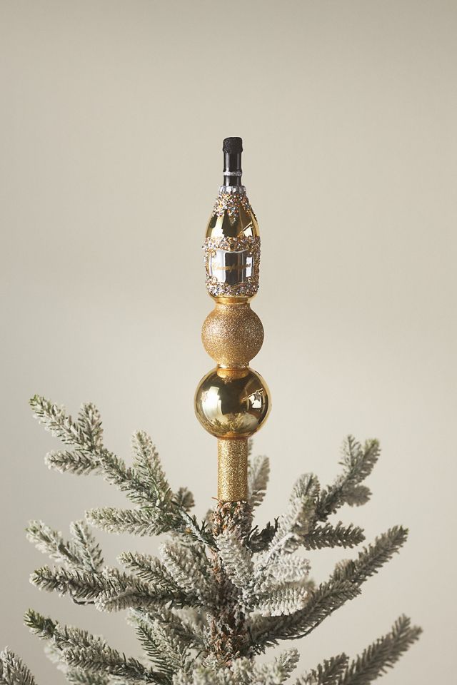 Champagne Glass Tree Topper #2