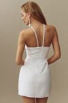 Sachin & Babi Halter Gem & Pearl Mini Dress | Anthropologie
